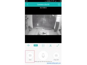 Hướng dẫn thiết lập và xem lại Camera Vitacam trên Điện Thoại