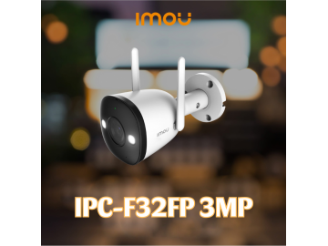 Camera IMOU Ngoài Trời BULLET 2E 3M chuẩn 2K - IPC-F32FP - Có Màu Ban Đêm