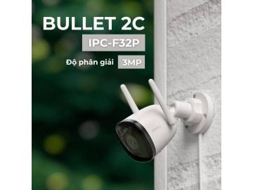 Camera IMOU Ngoài Trời BULLET 2C 3MP chuẩn 2K - IPC-F32P Chống chịu thời tiết