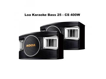 LOA KODA KT10A BASS 25, 400W NEW 2021