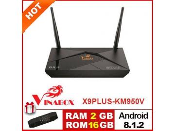 VINABOX X9 PLUS TẶNG KÈM CHUỘT BAY VOICE KM950V