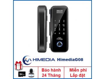 KHÓA CỬA KÍNH THÔNG MINH HIMEDIA G08