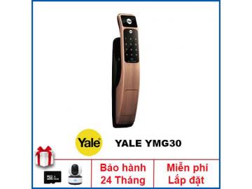 KHÓA CỬA MÃ SỐ THẺ TỪ YALE YMG30