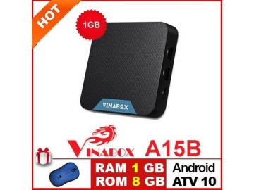 VINABOX A15B RAM, 1G ROM 8G PHIÊN BẢN 2021 SỬ DỤNG GIAO DIỆN ATV ANDROID 10