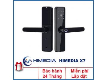 KHÓA CỬA VÂN TAY HIMEDIA X7 - TÍCH HỢP APP TUYA WIFI - 2021