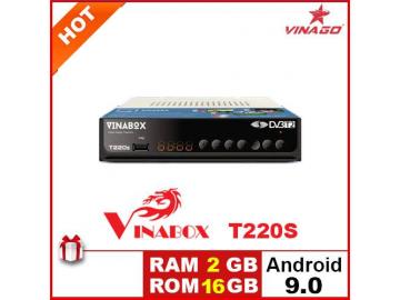 VINABOX T220S – ĐẦU KTS DVB T2 – THẾ HỆ MỚI 2020 – XEM TRUYỀN HÌNH MIỄN PHÍ TỚI 78 KÊNH.