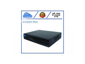 Đầu ghi hình Vitacam Ip PRO ST 5MPX playback H265 9 kênh - NVRIP8-PRO