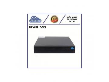 ĐẦU GHI VITACAM NVR V8 KHÔNG DÂY KIỂU DÁNG MỚI, GỌN GÀNG, SANG TRỌNG – KẾT NỐI 8 KÊNH