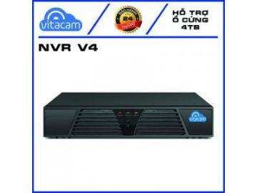 Đầu ghi không dây Vitacam NVR V4 - Kết nối 4 kênh