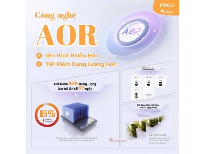 IMOU AOR – GIẢI PHÁP GHI HÌNH 24/7, TIẾT KIỆM DUNG LƯỢNG