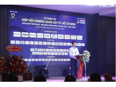 VINAGO TỰ HÀO LÀ NTT VÀNG -  SỰ KIỆN THÀNH LẬP HIỆP HỘI CAMERA QUAN SÁT TP.HCM 2023📸