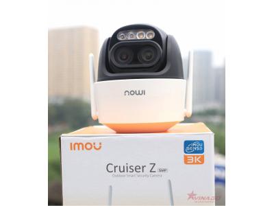 Camera Ngoài Trời Cruiser Z iMOU 3K 5MP Ống kính kép, Zoom xa tới 12X