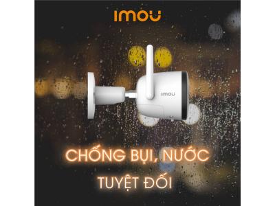 Camera IMOU Ngoài Trời BULLET 2E 5M chuẩn 3K - IPC-F32FP - Có Màu Ban Đêm