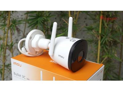 Camera IMOU Bullet 3C Hỗ trợ POE Độ phân giải 5MP mã IPC-S3DP-5M0WJ