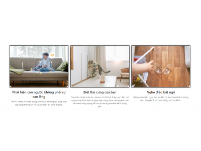 IMOU Ranger 2 Pro 3MP - IPC-A32P-Pro - Camera trong nhà ban đêm có màu, tích hợp AI