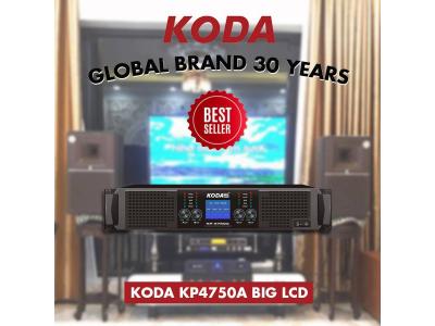 CỤC ĐẨY 4 KÊNH KODA KP4750A BIG LCD SCREEN CAO CẤP NHẤT