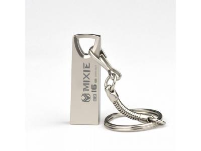 USB 2.0 MIXIE C2 Dung Lượng 16Gb - Kim Loại, Có Dây Đeo, Thời Trang, BH 2 Năm.