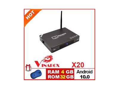 VINABOX X20 – 4G/32G – ANDROID 10.0 – SIÊU KHỦNG 2020