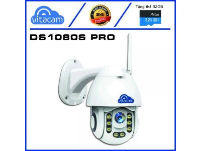 CAMERA NGOÀI TRỜI VITACAM DZ1080S PRO XOAY 355 ĐỘ, ĐÀM THOẠI 2 CHIỀU